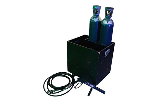 CO2 gun compleet in kist